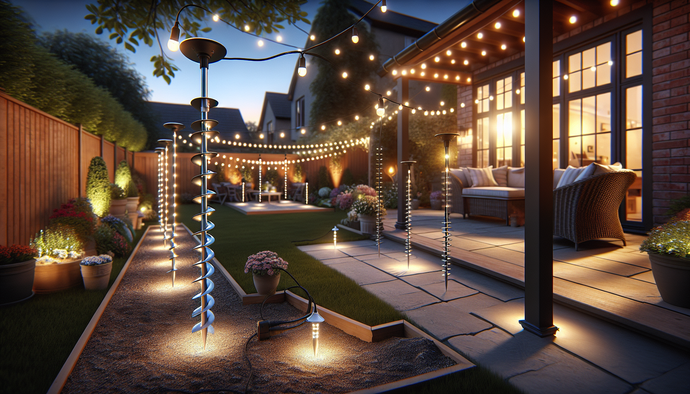 Transform Your Backyard with DIY Patio Lighting Made Easy
