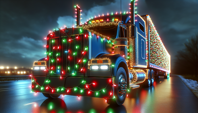 How to Install Christmas Lights on a Truck or Tractor Trailer