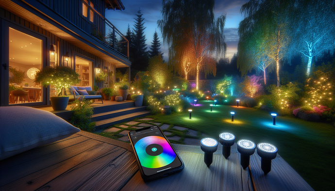 Illuminate Your Outdoors with Dynamic Color-Changing Landscape Lights