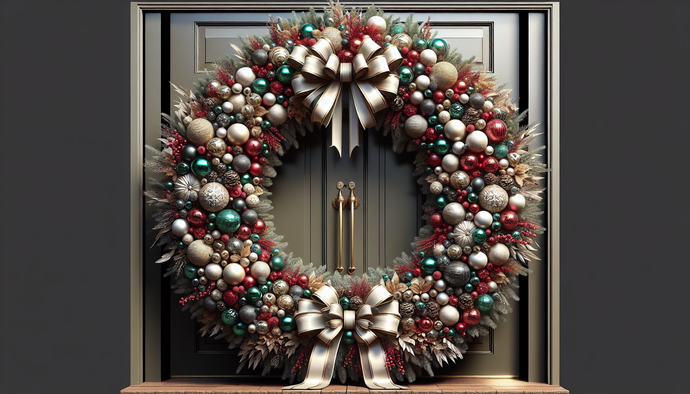 Level Up Your Holiday Decor with Custom 60-Inch Christmas Wreaths