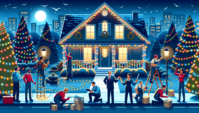 Quoting and Staffing for a Successful Christmas Light Installation Business