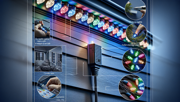 The Easiest Way to Install Permanent Holiday Lights: Minleon's RGB Color-Changing Track System