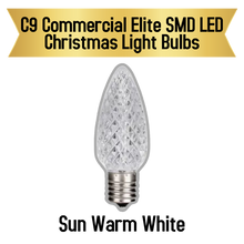 Load image into Gallery viewer, C9 Commercial Elite SMD LED Christmas Light Bulbs
