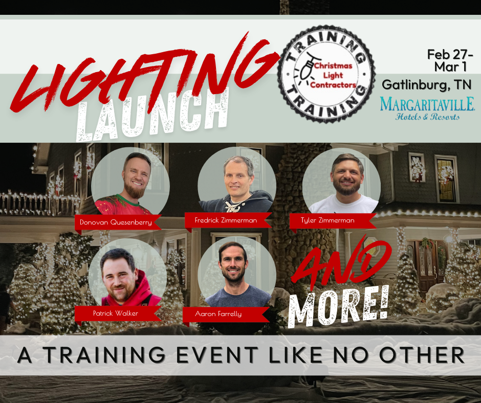 LIGHTING LAUNCH - ADVANCED TRAINING, February 27-March 1: Gatlinburg, TN